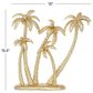 Maple and Jade Coconut Trees Sculpture in Gold, , large