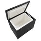 CorLiving Parksville Patio Cooler Table in Black, , large