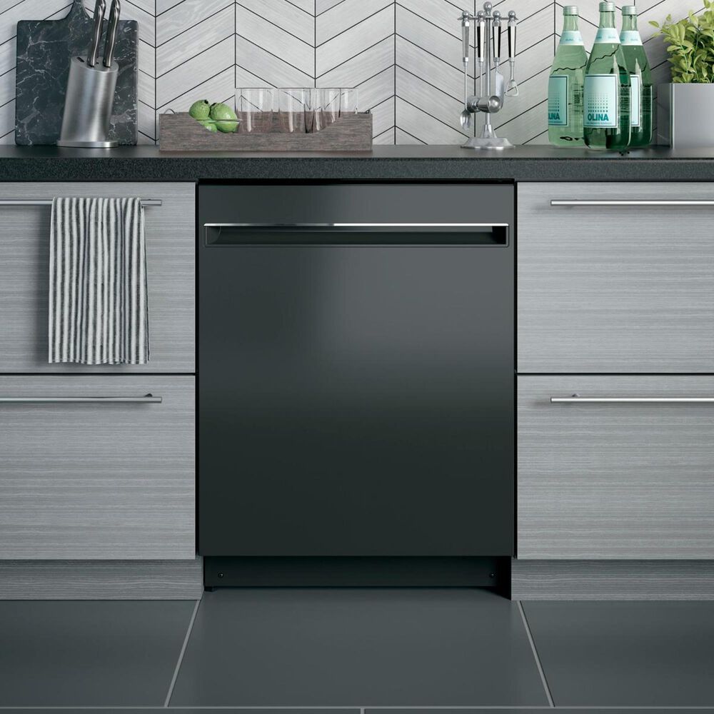 GE Appliances Built-In Dishwasher Energy Star in Black, , large