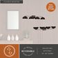 Vaxcel Belmont 4-Light Bathroom Vanity in Matte Black and Satin Brass, , large