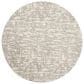 Safavieh Marbella MRB631A 6" Round Light Grey and Ivory Area Rug, , large