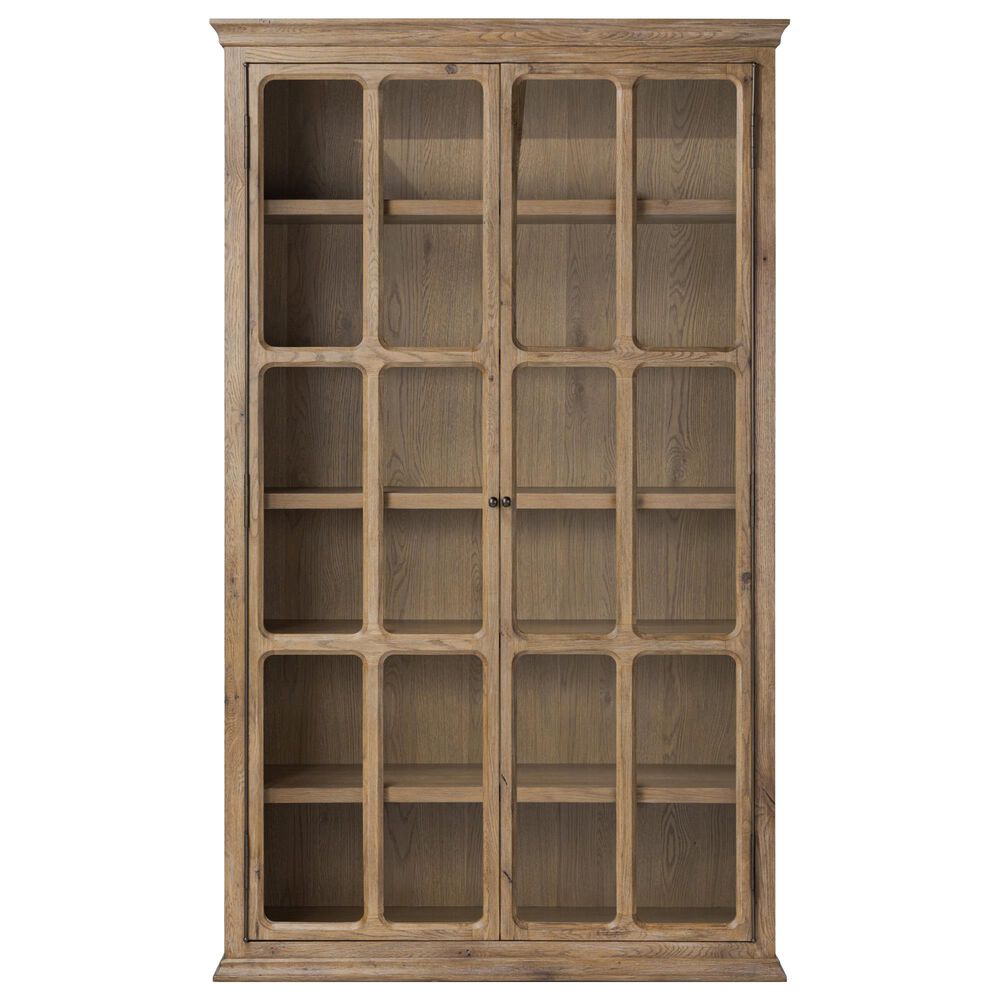 Four Hands Dawes 2-Door Cabinet in Weathered Oak, , large