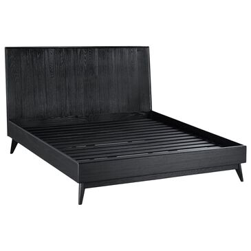 Blue River Carnaby Queen Platform Bed in Black Brushed, , large