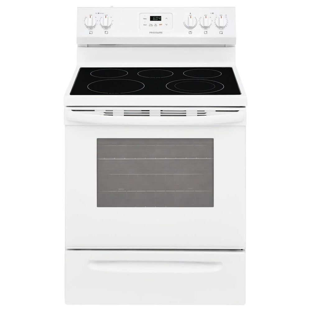 Frigidaire 30" Electric Range with Ceramic-Top in White, , large