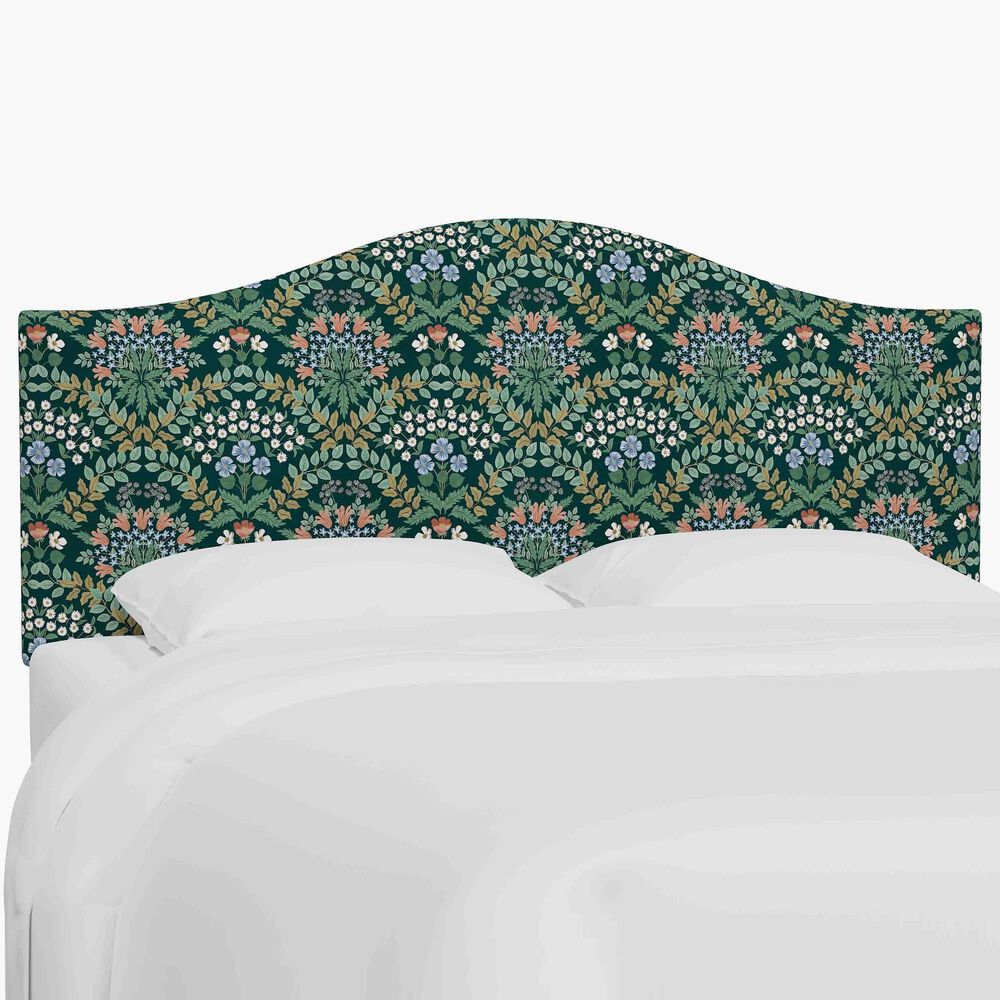 Skyline Furniture Mayfair California King Headboard in Bramble Emerald, , large