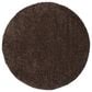 Safavieh August Shag 6"7" Round Brown Area Rug, , large