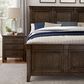 Viceray Collections Passageways 4 Piece King Bedroom Set in Charleston Brown, , large