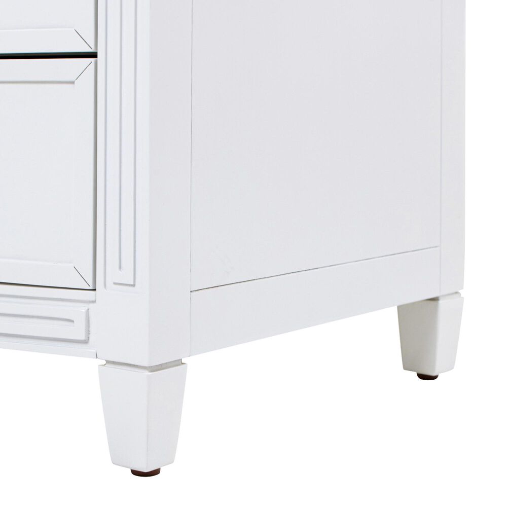 Jennifer Taylor Home Dauphin End Table in Merino White, , large