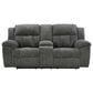 Ashley Frohn Manual Reclining Loveseat in Graphite, , large