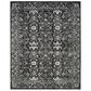 Safavieh Evoke EVK270K 10" x 14" Charcoal and Ivory Area Rug, , large
