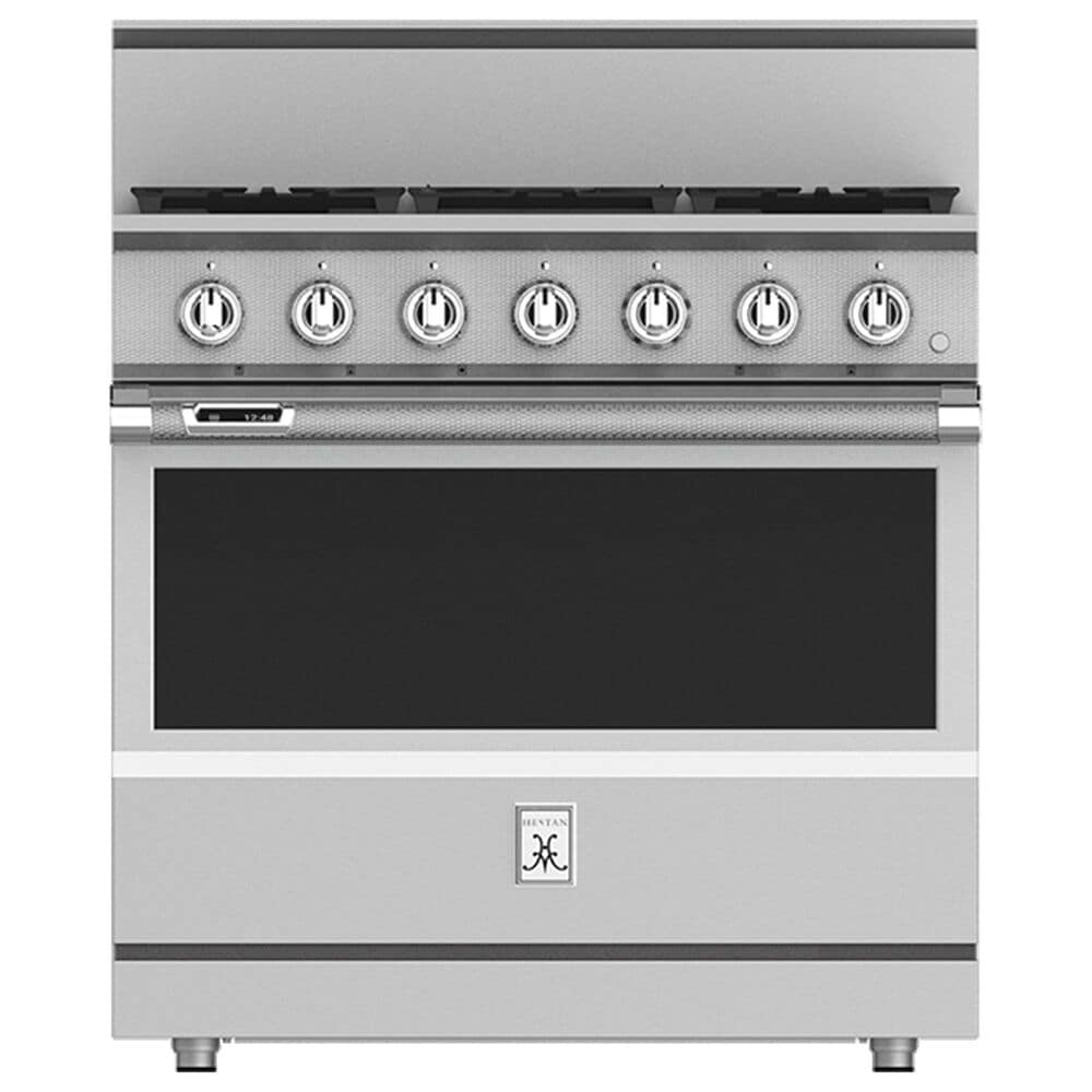 Hestan 36" 5-Burner Dual Fuel Range in Stainless Steel, , large