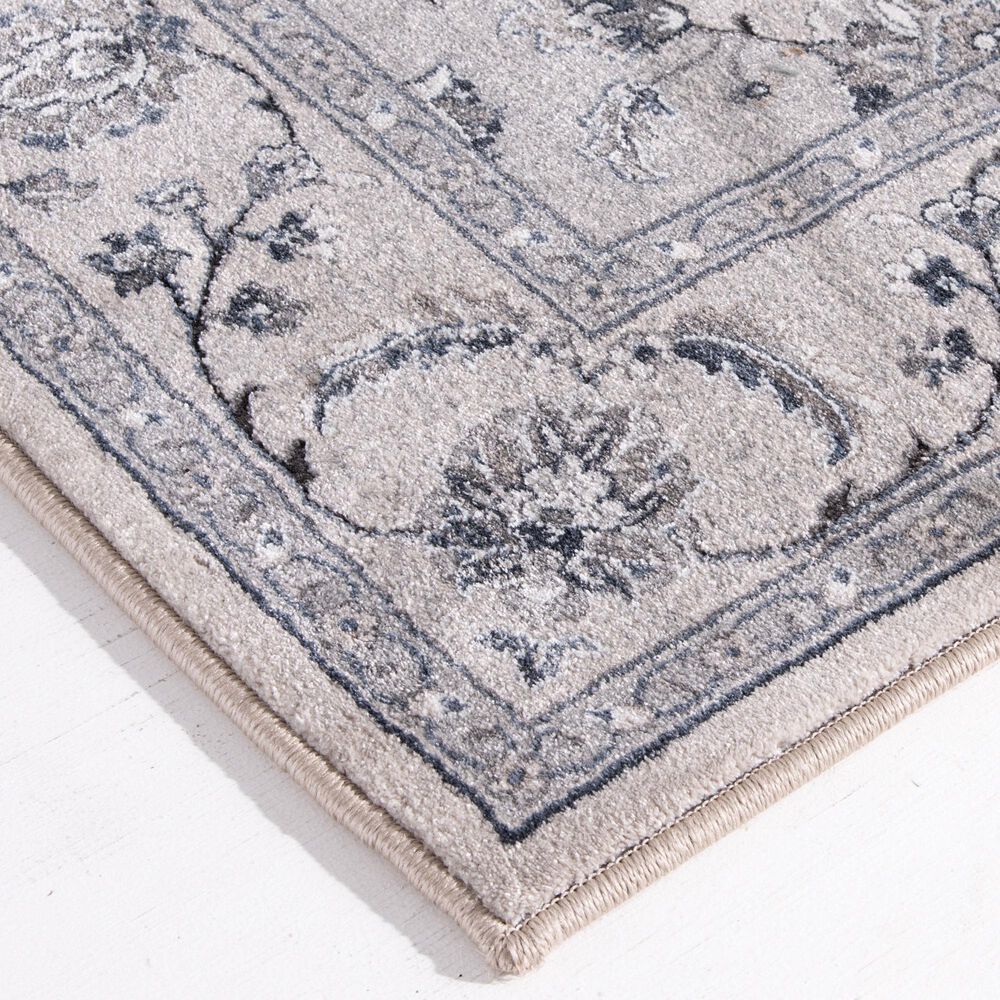 Central Oriental Clearwater Marcella 8&#39; x 10&#39; Grey and Blue Area Rug, , large