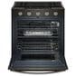 Whirlpool 5.0 Cu. Ft. Slide-In Gas Range in Black Stainless Steel, , large