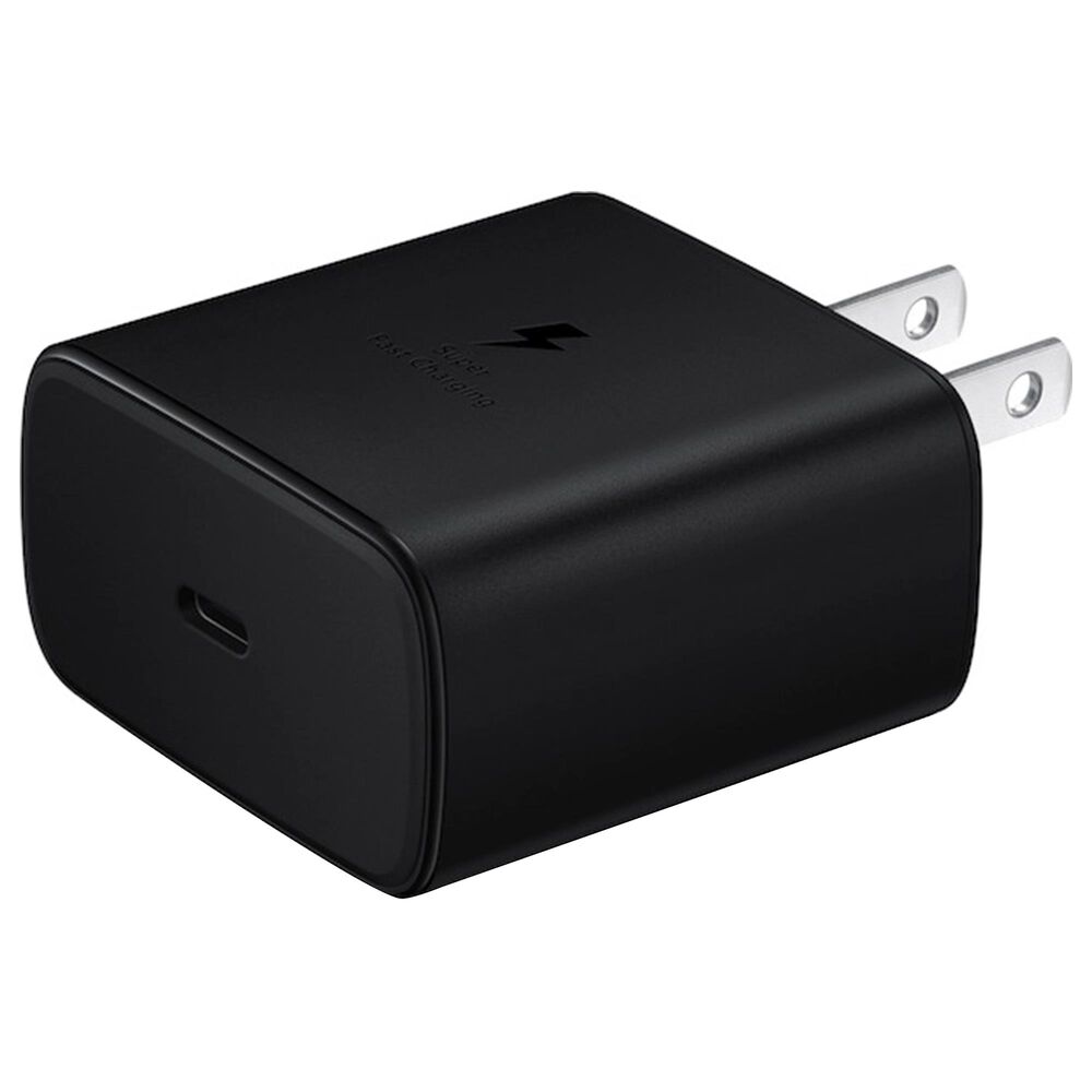 Samsung 45W USB Type-C Fast Charge Wall Charger in Black, , large