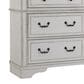 Ashley Blendon 6-Drawer Dresser in Chipped White and Brown, , large