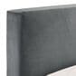 Mayberry Hill Brookhaven Upholstered Full Panel Platform Bed in Gray, , large