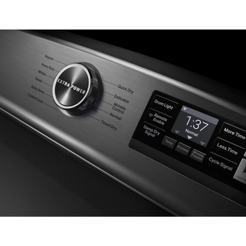 Maytag 7.4 Cu. Ft. Front Load Gas Dryer with Steam Cycles in Metallic Slate, , large