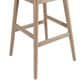 Armen Living Sadie 30" Swivel Bar Stool in Washed Wood, , large