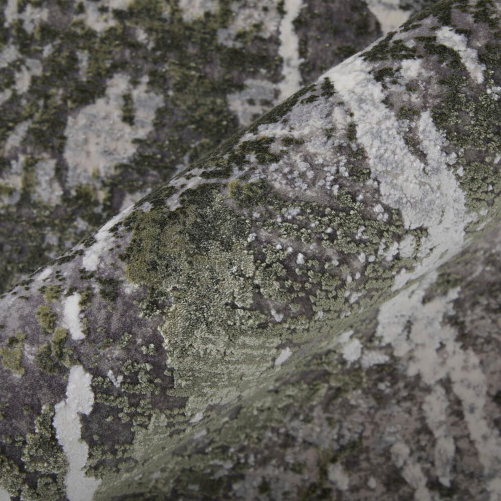 Feizy Cadiz 39N6F Green and Ivory 4'10" x 7'10" Area Rug, , large