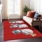 Dalyn Rug Company Wonderland WN34 Red 3" x 5" Area Rug, , large