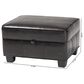 Baxton Studio Agustus Storage Ottoman in Brown, , large