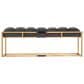 Southern Enterprises Harlyn Bench in Blue-Green/Brass, , large