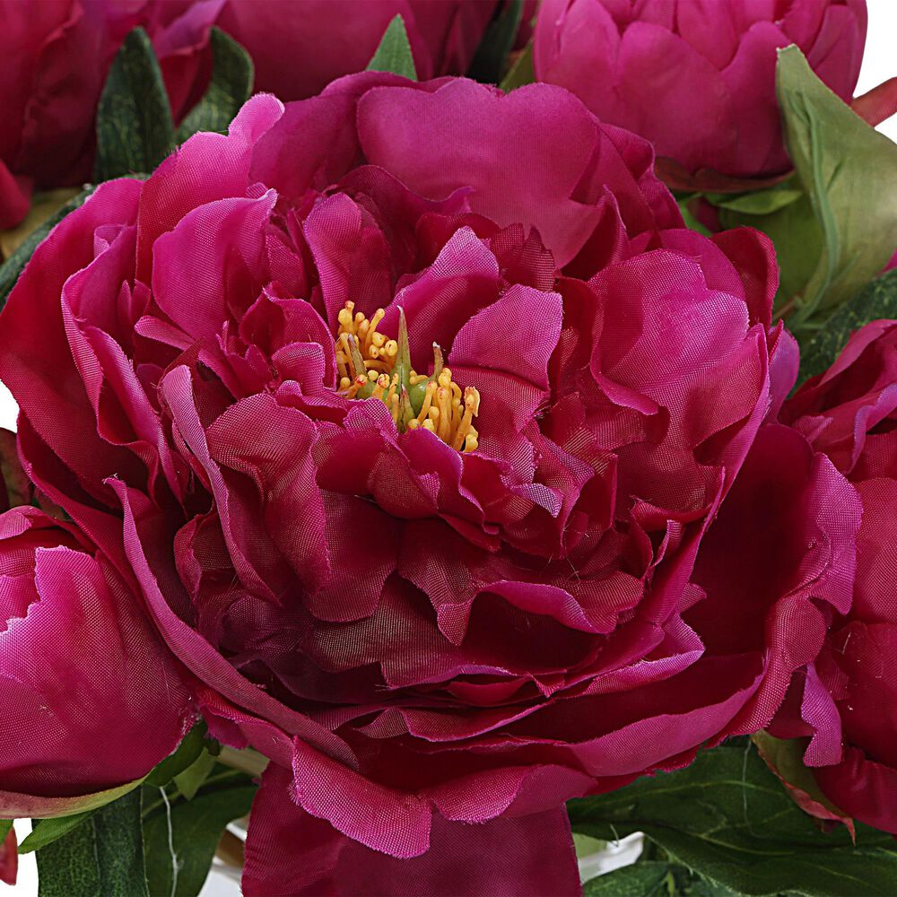 Uttermost Prima Peony Bouquet in Fuchsia, , large
