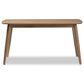 Baxton Studio Edna Dining Table in Light Brown - Table Only, , large