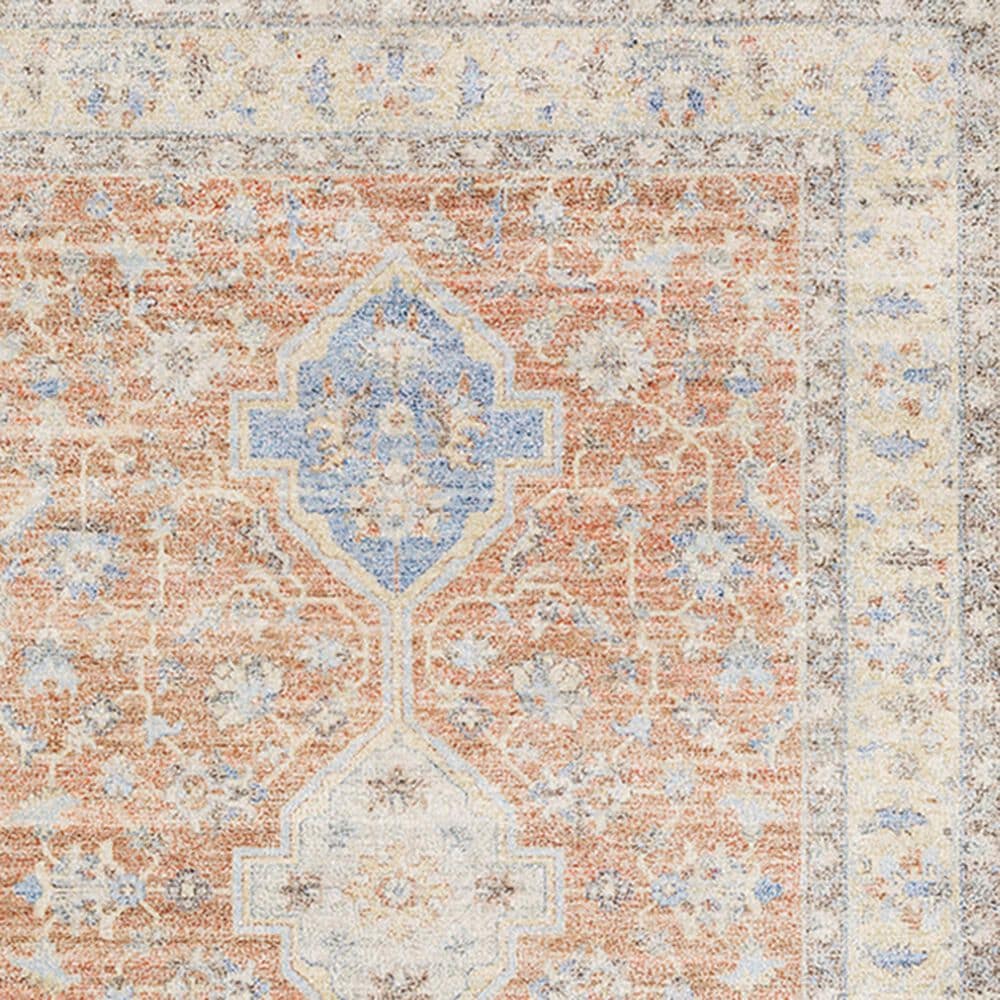 Oriental Weavers Malabar Madison 45305 5&#39; x 8&#39; Orange Area Rug, , large