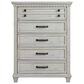 Mayberry Hill McCoy 5-Piece King Storage Bedroom Set in Antique White, , large