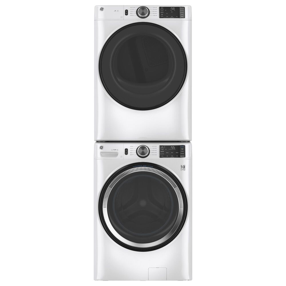 GE Appliances 7.8 Cu. Ft. Long Vent Smart Electric Dryer with Sanitize Cycle in White, , large