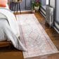 Surya Amelie 2"7" x 7"10" Blush, Ivory, Aqua, Peach, Camel and Charcoal Runner, , large