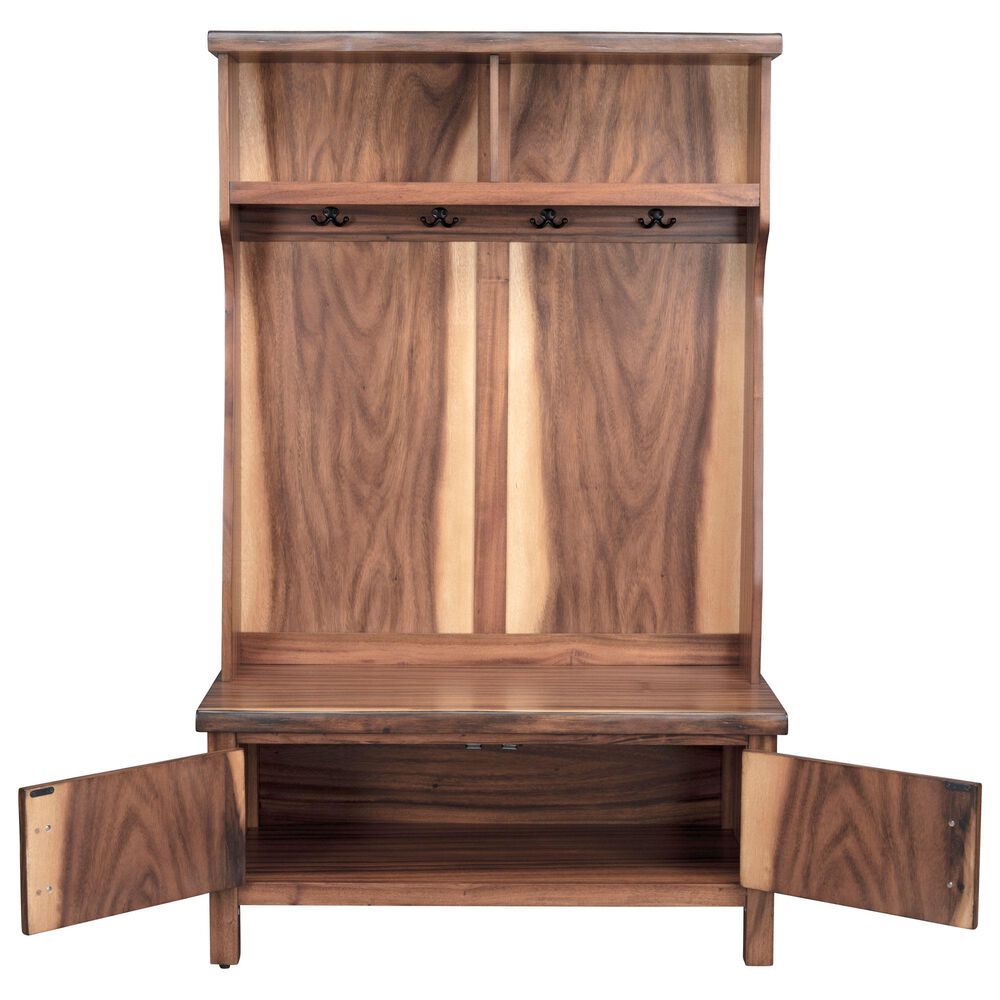 Homestyles Forest Retreat Hall Tree in Brown, , large
