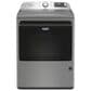 Maytag 7.4 Cu. Ft. Gas Smart Top Load Dryer with Pet Pro Option in Classic Silver, , large