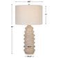 Uttermost Uplift Table Lamp in Bleached Wood and Nickel Plated, , large