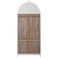 HOMLUX 71" Arched Kitchen Pantry Cabinet in White, , large