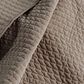 Levtex Velvet Stitch 50" x 60" Quilted Throw in Cocoa, , large