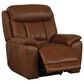 Bassett Benson Leather Power Recliner in Tuscan Caf, , large