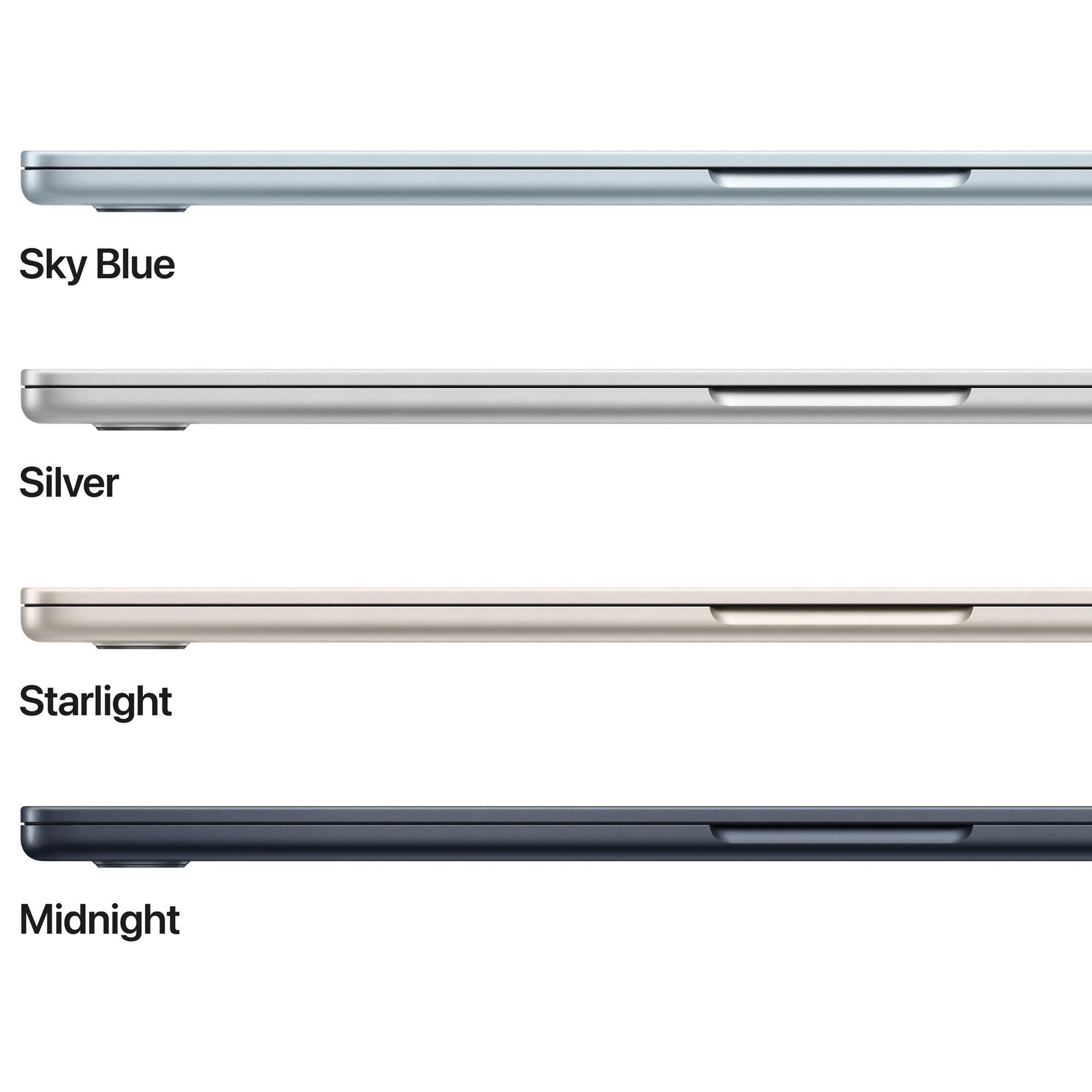 Apple MacBook Air 15-inch Laptop M4 chip - 10 Core CPU - 10 Core