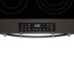Whirlpool 30" Smart Electric Range with Air Cooking Technology in Black Stainless, , large