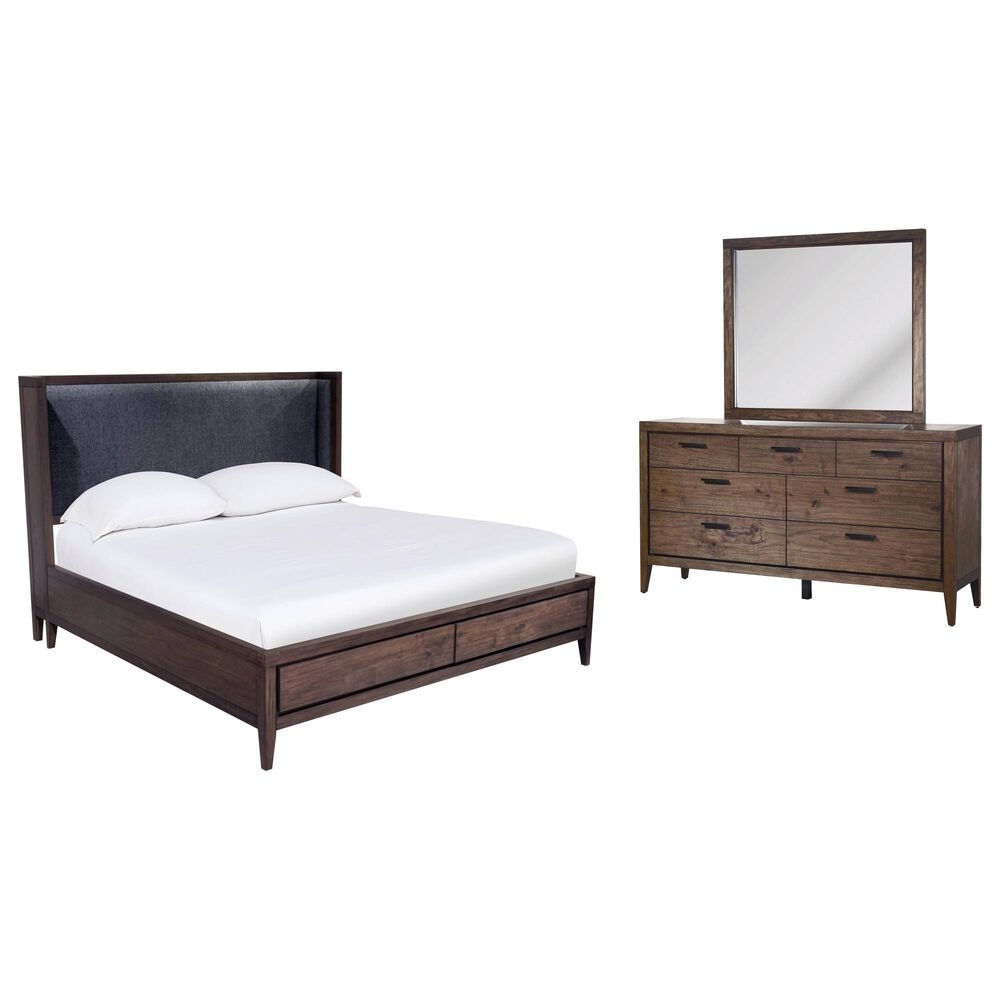 Urban Home Boracay 3-Piece King Bedroom Set in Wild Oats Brown, , large