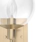 Hunter Xidane 1-Light Wall Sconce in Alturas Gold, , large
