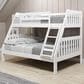 Forest Grove Twin over Full Mission Bunk Bed in White, , large