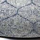 Safavieh Madison MAD604G 4" Round Navy and Silver Area Rug, , large