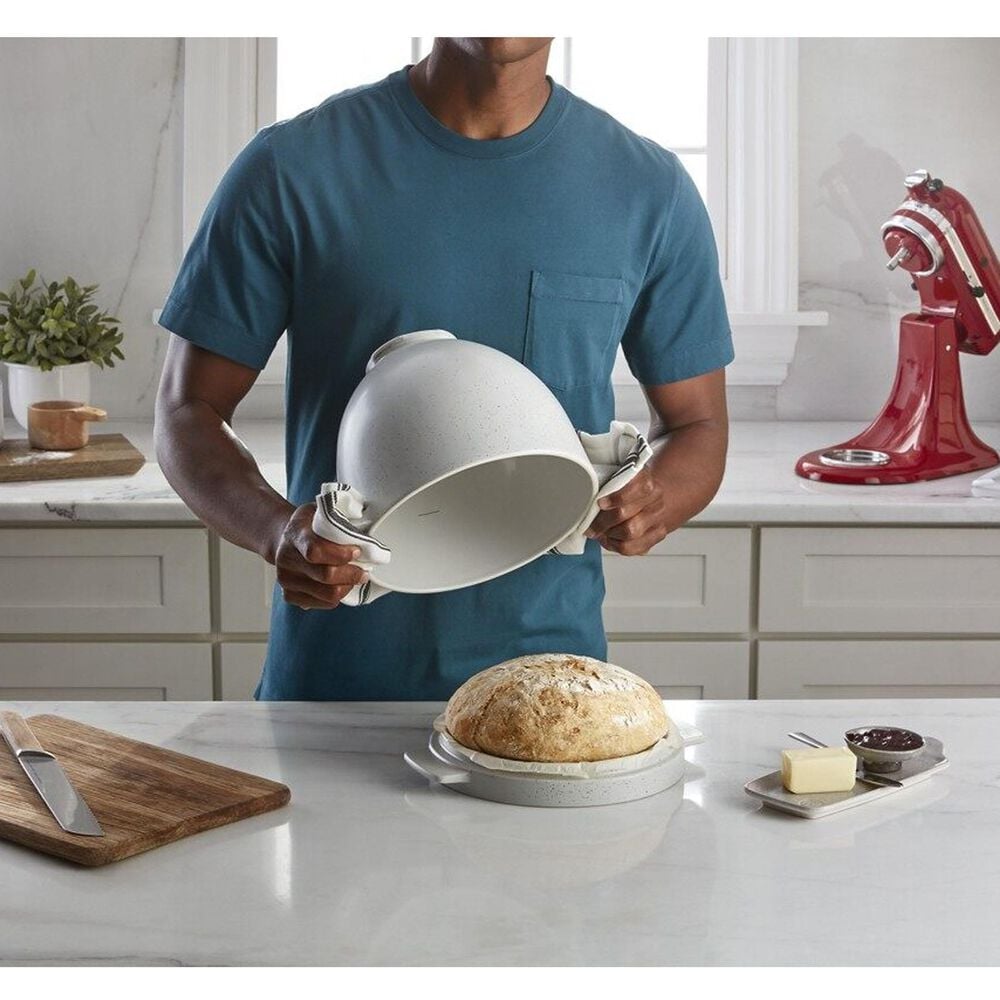 KitchenAid Bread Bowl With Baking Lid in Gray, , large