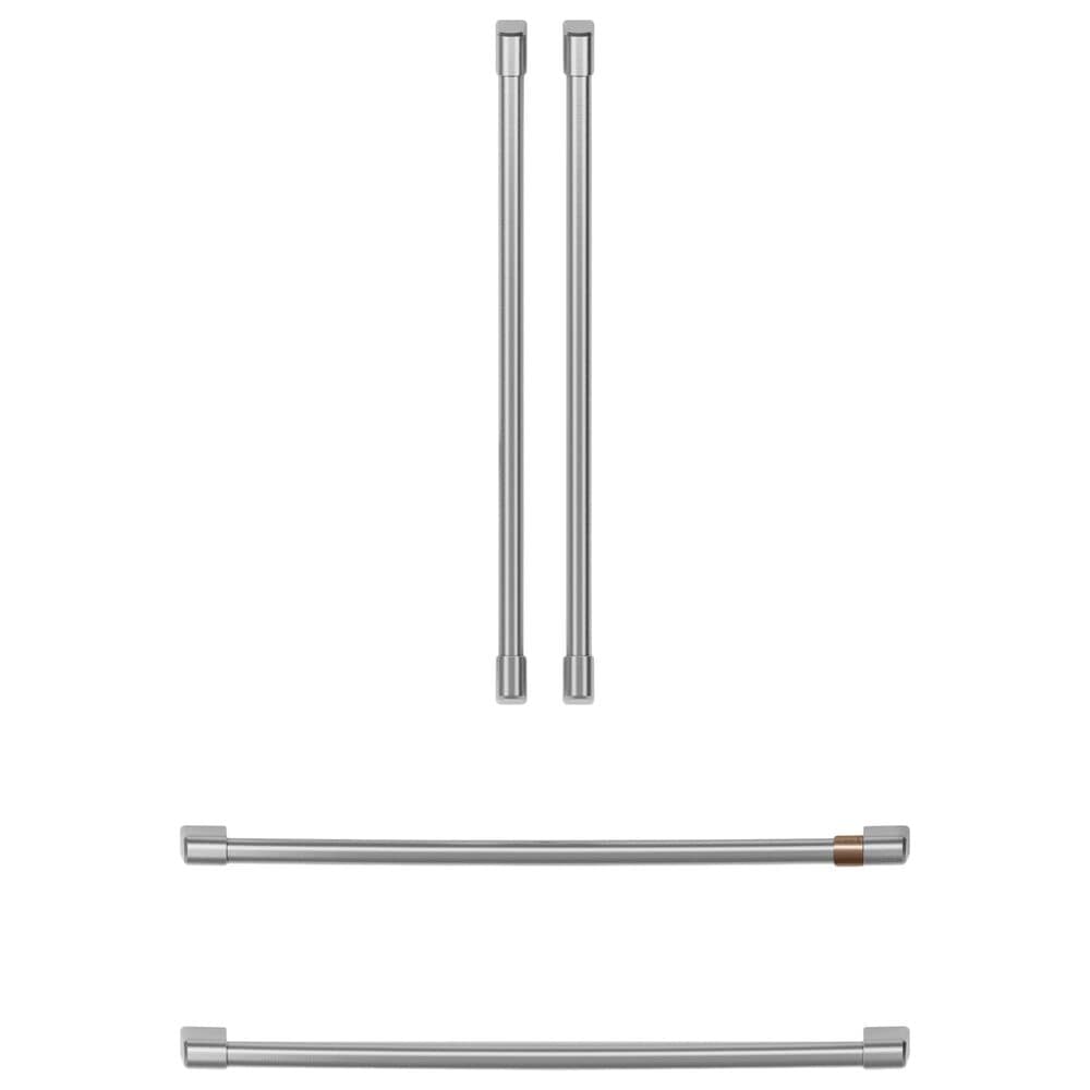 Cafe 4-Piece Handle Kit Door Refrigerators in Stainless Steel, , large