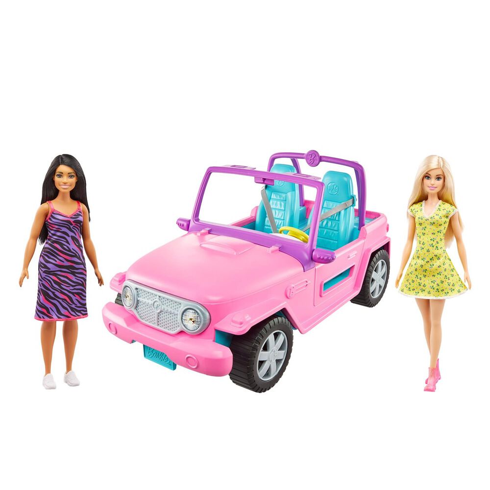 Barbie Friends in Off-Road Vehicle, , large