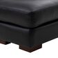 Italiano Furniture Luca Ottoman in Black, , large