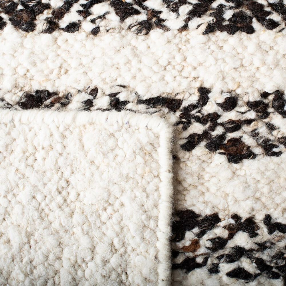Safavieh Natura NAT329Z 3&#39; x 5&#39; Black and Ivory Area Rug, , large