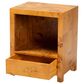 Baxton Studio Camira 1-Drawer Nightstand in Light Mappa Burl, , large